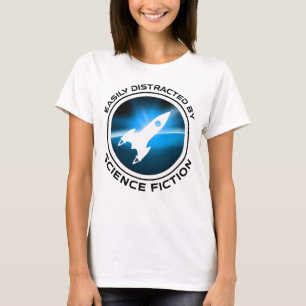 Einfach abgelenkt von Science-Fiction T-Shirt