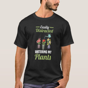 Einfach abgelenkter Gärtner, der meine Pflanzen gi T-Shirt