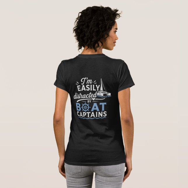 Einfach Ablenkbar 1 T-Shirt (Schwarz voll)