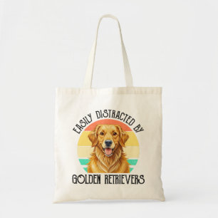 Einfach Ablenkbar Durch Golden Retriever Tragetasche
