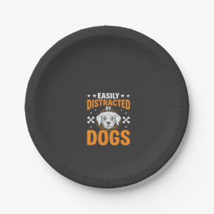 Einfach Ablenkbar Durch Hunde Pappteller