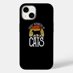 Einfach ablenkbar durch Katzen iPhone 14 Hülle