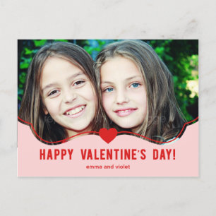 Einfach Adorable Valentinstag Card Feiertagspostkarte