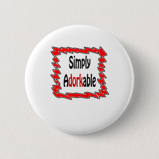Einfach adorkable button