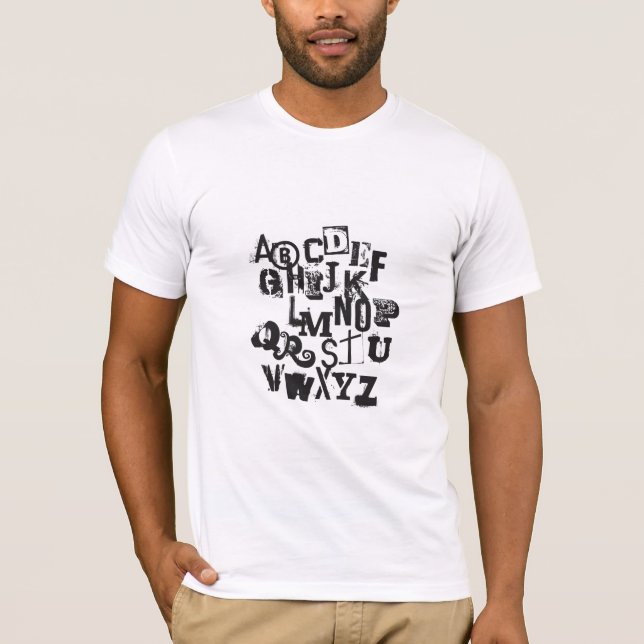 einfach als ABC T-Shirt (Vorderseite)