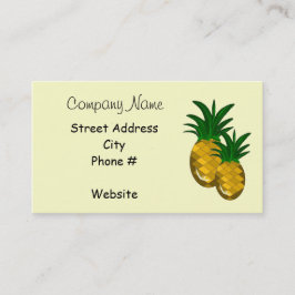 Einfach Ananas Visitenkarte