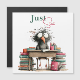 Einfach anfangen Quirky Bird Student Desk Karte