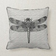 Einfach atemberaubendes Libellethrow-Kissen