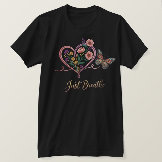 EINFACH ATMEN  T-Shirt (Design vorne)