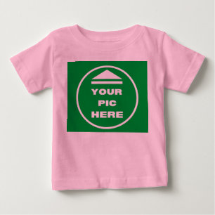EINFACH! Baby Fine Jersey T - Shirt - Rosa - Custo