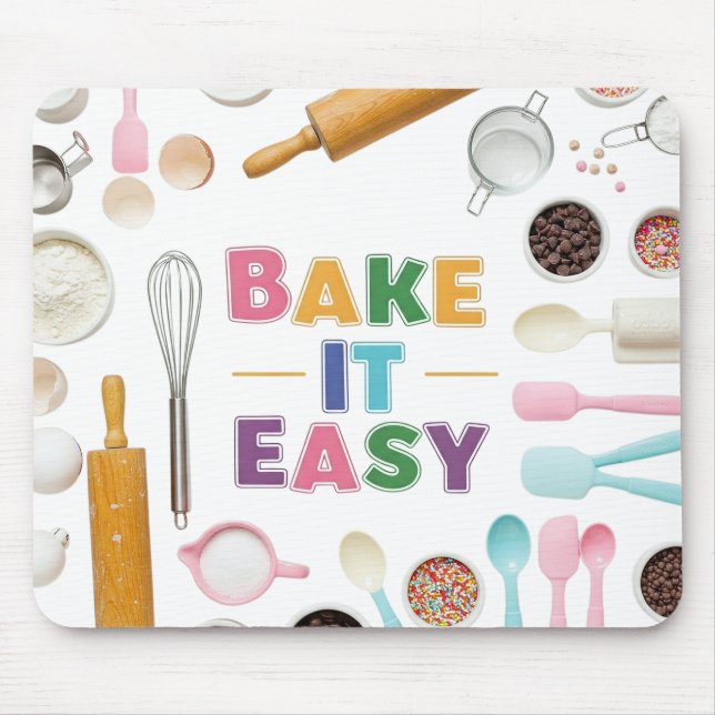 Einfach backen mousepad (Vorne)