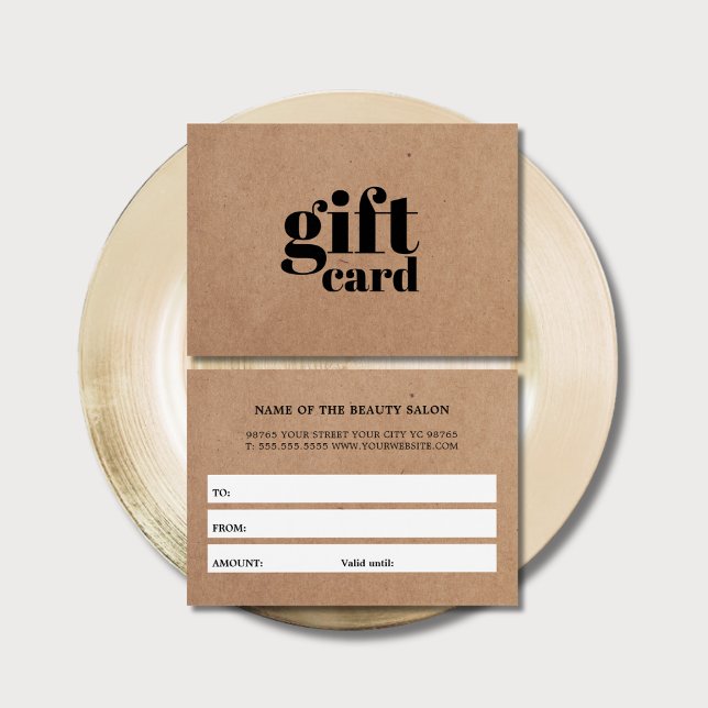 Einfach bedruckte Kraft Beauty White Stripes (Von Creator hochgeladen)