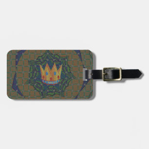 Einfach behalten: Das Royal Clarity Pattern Design Gepäckanhänger