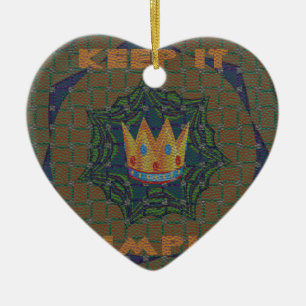 Einfach behalten: Das Royal Clarity Pattern Design Keramikornament