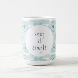 Einfach behalten kaffeetasse