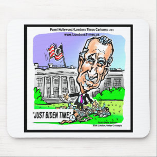 Einfach Biden Zeit Lustige Politische Tees Mugs Ge Mousepad