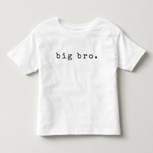 Einfach "Big Bro". Geschwister Kleinkind T - Shirt