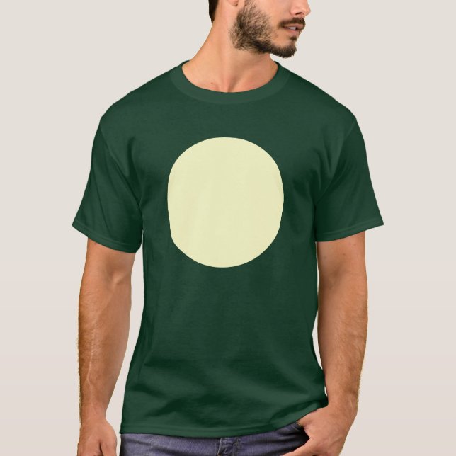 Einfach - blass gelb T-Shirt (Vorderseite)