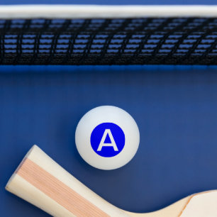Einfach blaue Solid Color Tischtennisball