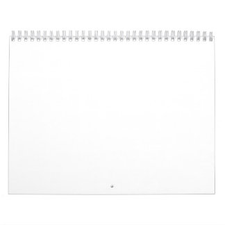 Einfach blaues Hintergrunddesign – Minimalistische Kalender