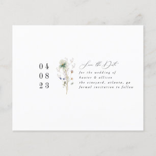 Einfach blumenSave the Date Flyer