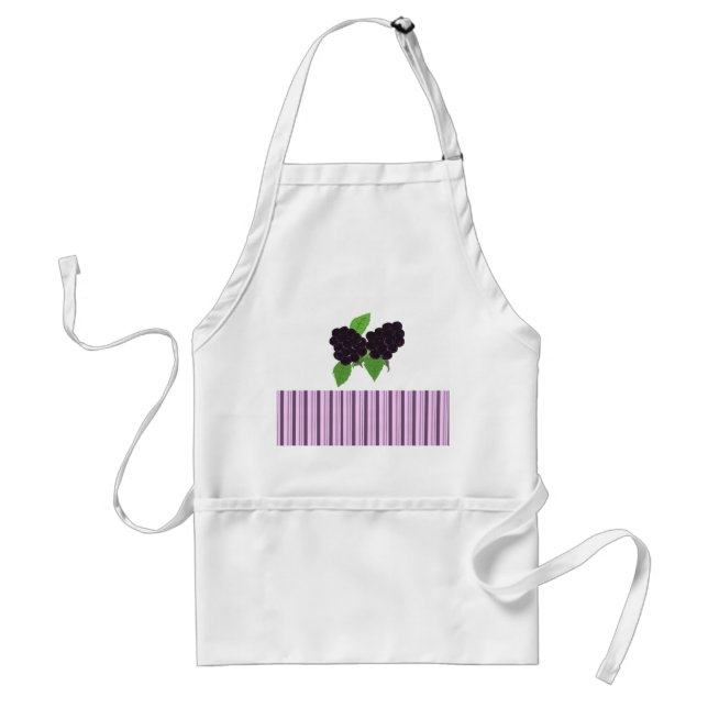 Einfach Brombeeren Schürze (Vorne)