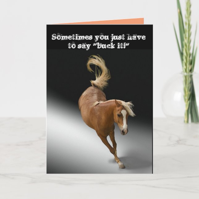 Einfach "Bube it"-Pensionierung Karte (Vorderseite)