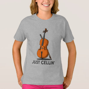 Einfach Cellist Sein Cello Musik Performance T-Shirt