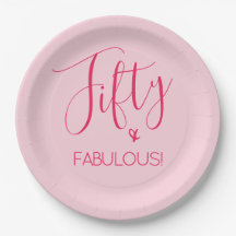 Einfach Chic 50 & FABULOUS in Rosa