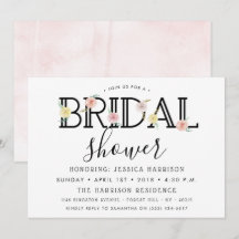 Einfach Chic Floral Garden Brautparty