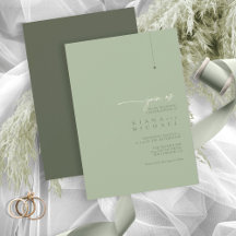 Einfach Chic Wedding Sage/Moss ID1046