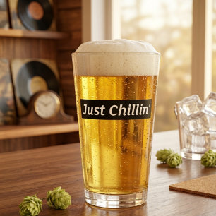 Einfach Chillen Pint Glas