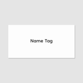 Einfach Custom | Klassisches Namensschild