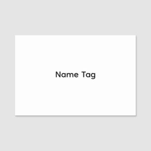 Einfach Custom Klassisches Namensschild