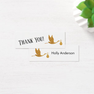 Einfach Danke an die Imitate Gold Storch Insert Ca