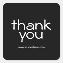 Einfach danke, kleine Unternehmen Sticker