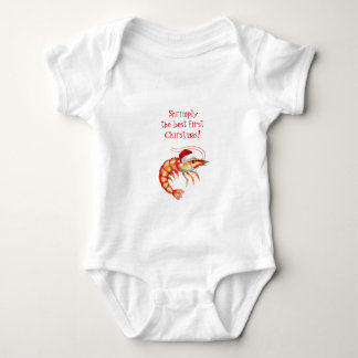 Einfach das beste erste Weihnachten - Baby Bodysui Strampler