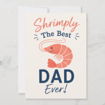 Einfach der beste Papa ever!Flacher Vatertagskarte