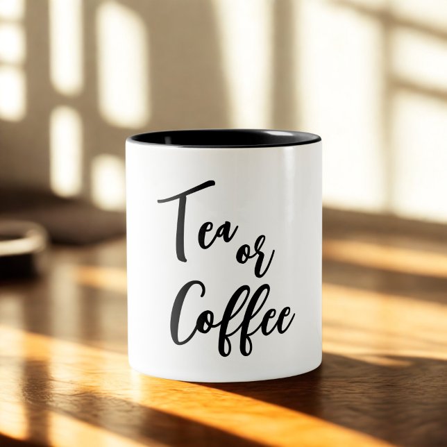 Einfach Designt  Zweifarbige Tasse (Von Creator hochgeladen)