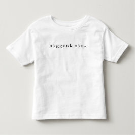 Einfach "die größte Lese". Geschwister Kleinkind T T-shirt