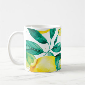 Einfach die Schönheit erfrischende Zitronen-Tasse Kaffeetasse