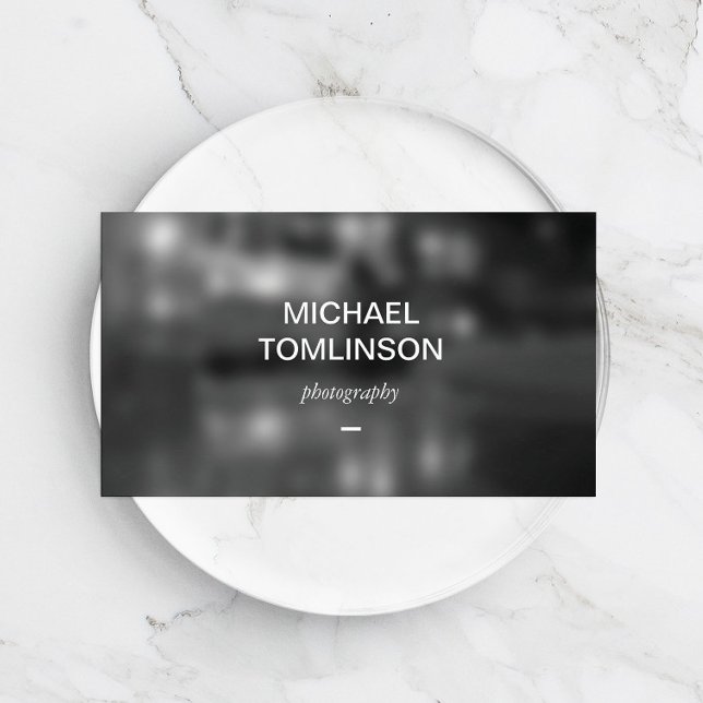 Einfach die Visitenkarte des Stated Fotografers (Von Creator hochgeladen)