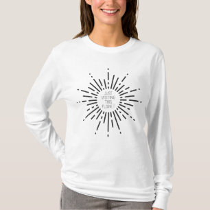 Einfach diesen Planeten mit Sonnenstern besuchen T-Shirt