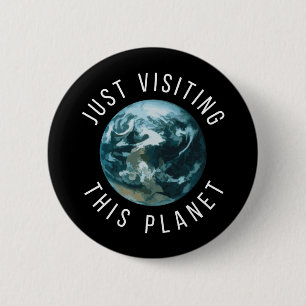 Einfach diesen schwarzen Planeten besuchen Button
