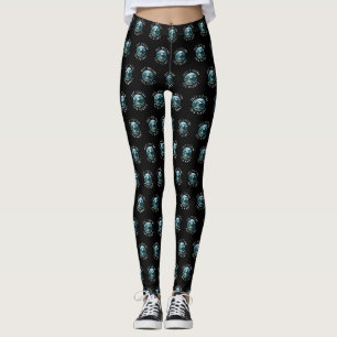Einfach diesen schwarzen Planeten besuchen Leggings