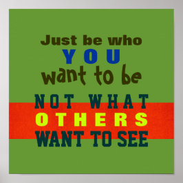 EINFACH DIR SEIN ~ Poster / Print #32