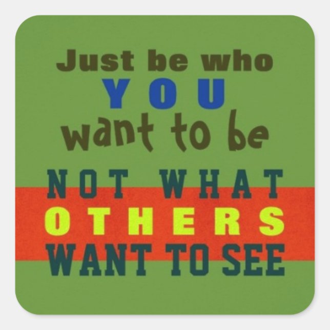 EINFACH DU ~ Stickers (Vorderseite)