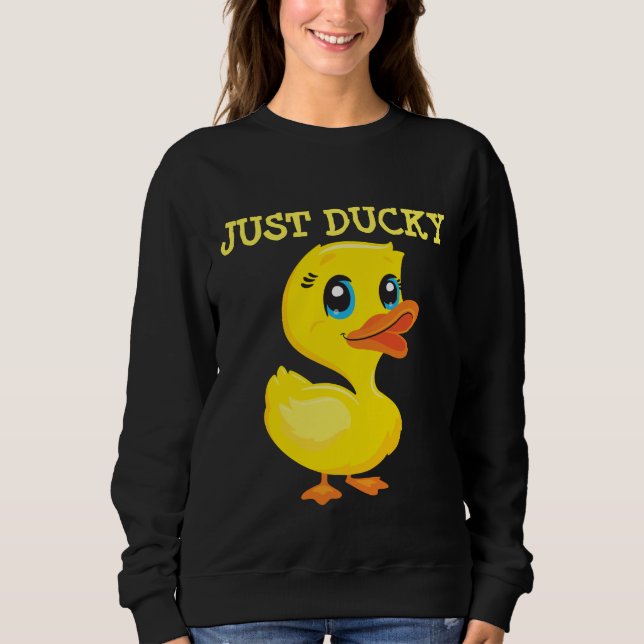EINFACH DUCKY RETRO T - SHIRT & SWEATSHIRTS (Vorderseite)