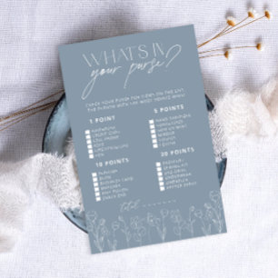 Einfach dunkelblau Was ist in deinem Handspiel?