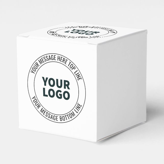 Einfach durch Ihr Logo oder Bild ersetzen Geschenkschachtel (Vorderseite)